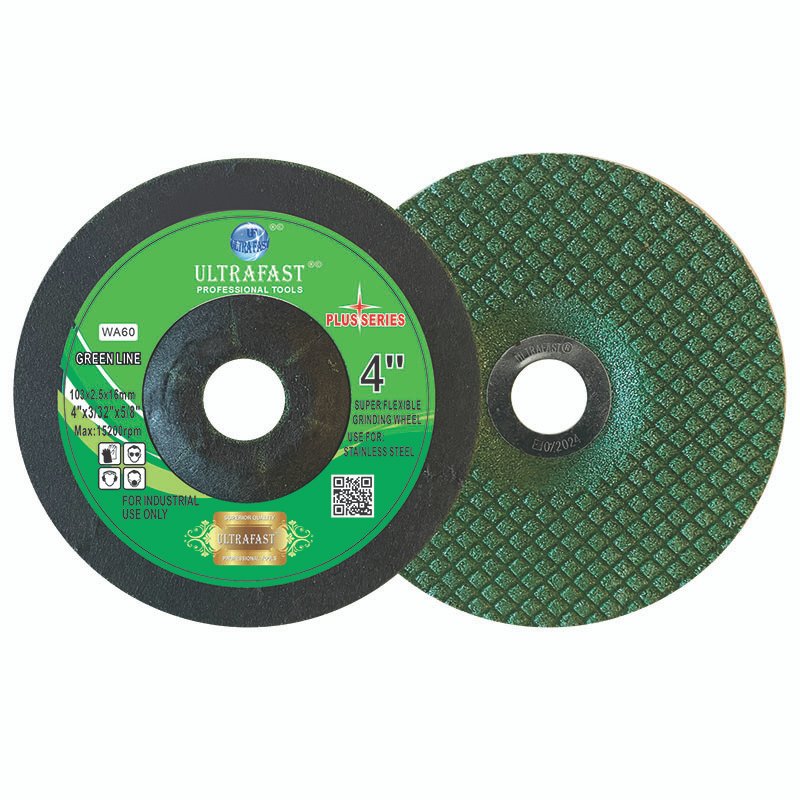 WA FLEXIBLE GRINDING WHEEL PLUS SERIES GREENLINE